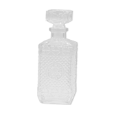 Glass whisky carafe