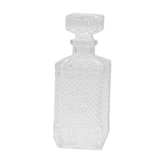 Glass whisky carafe