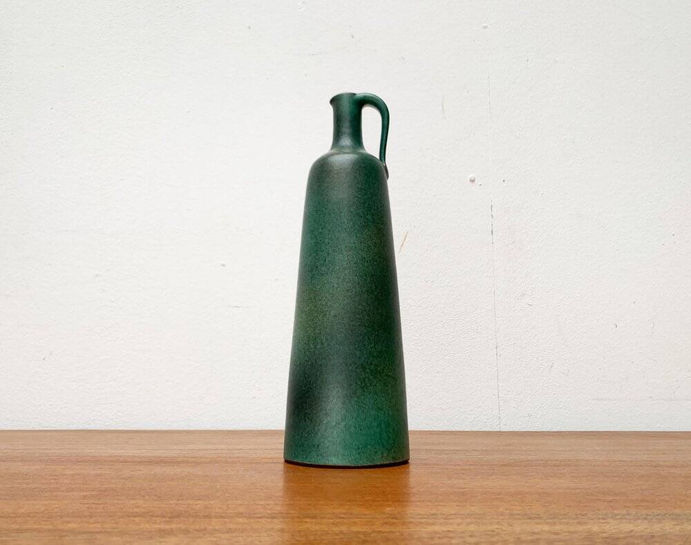 Minimalist Carafe Vase from Mid-Century German Workshop by Brockmann Extertal, 1960s