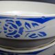 Two ravines, bowls or cups in faience of Digoin Sarreguemines, Model Corsica, circa 1940