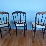 Set of 3 Napoleon III Chairs