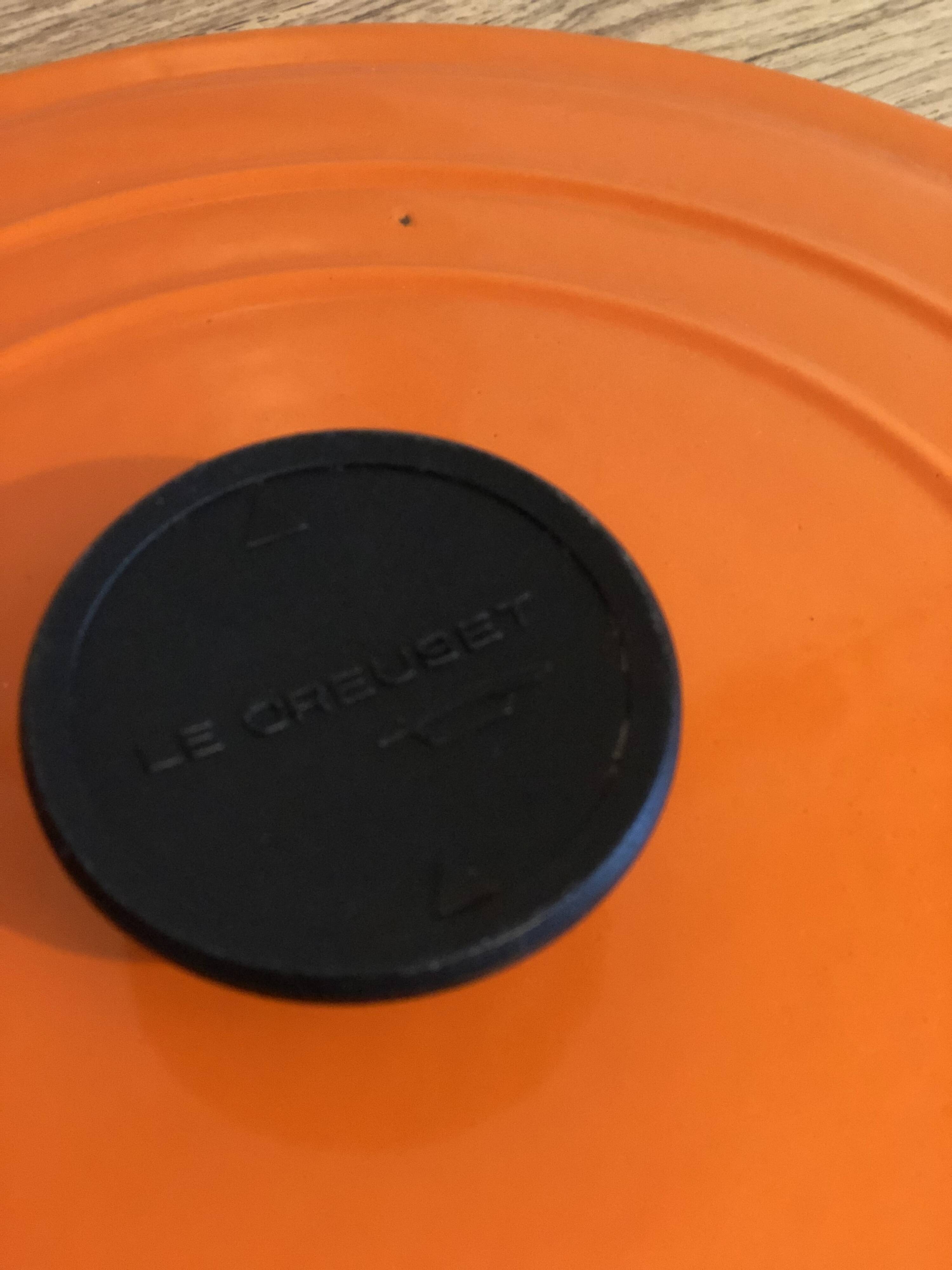 Le Creuset casserole from the 60s