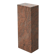 Rectangular red granite pedestal, Belgium, 20th century