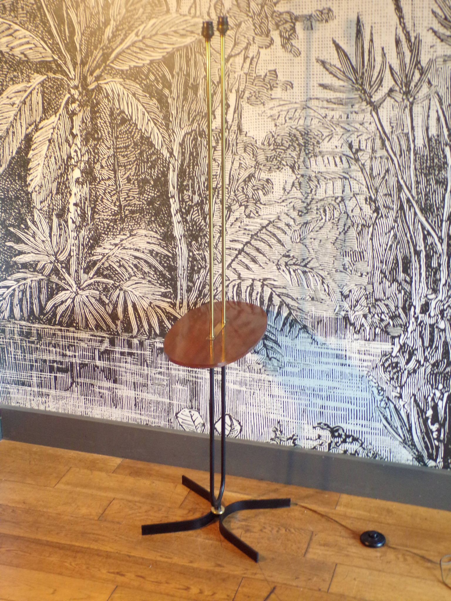 Lampadaire Jean Gandelin 2 feux