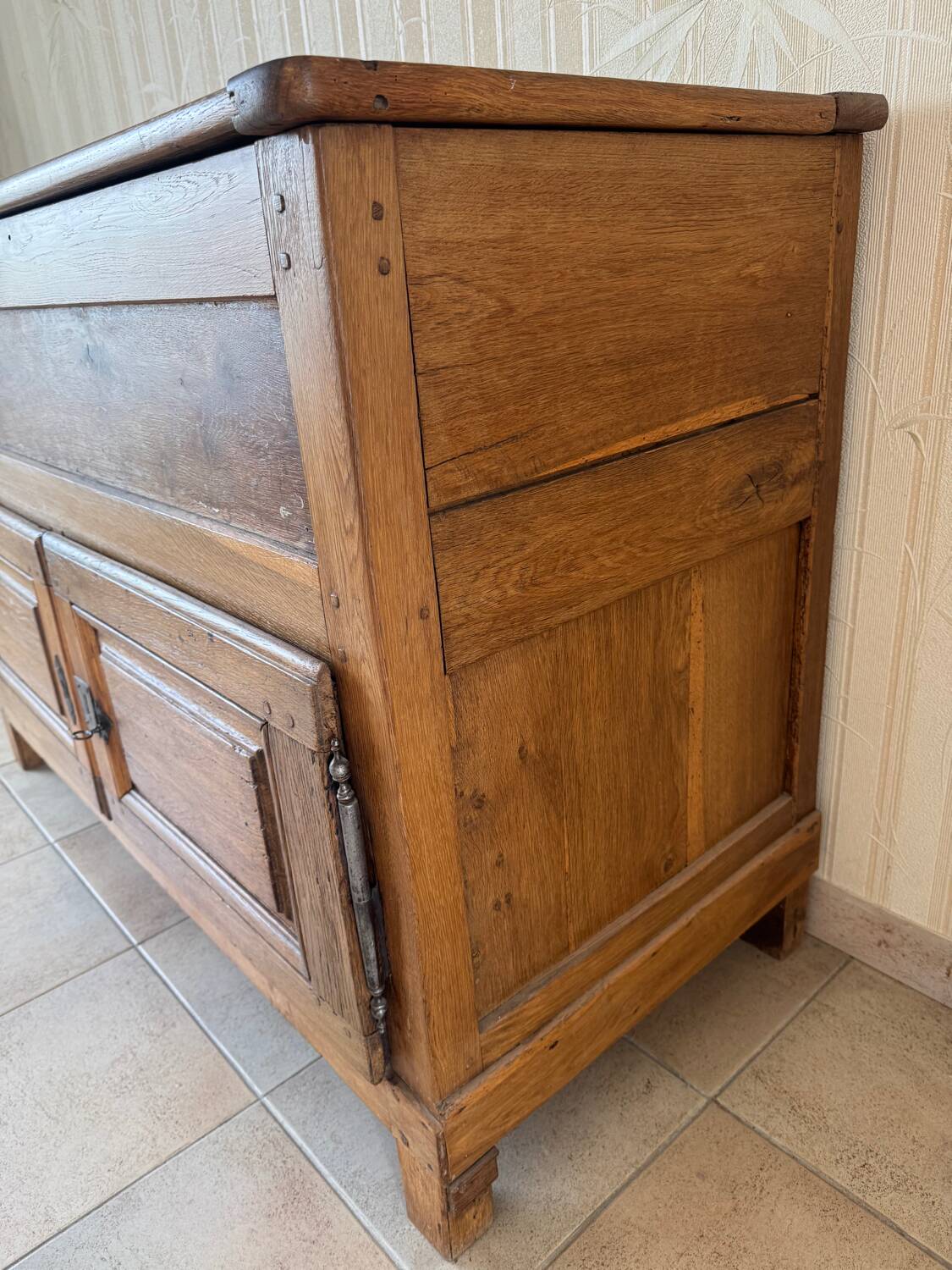 19th century solid wood box