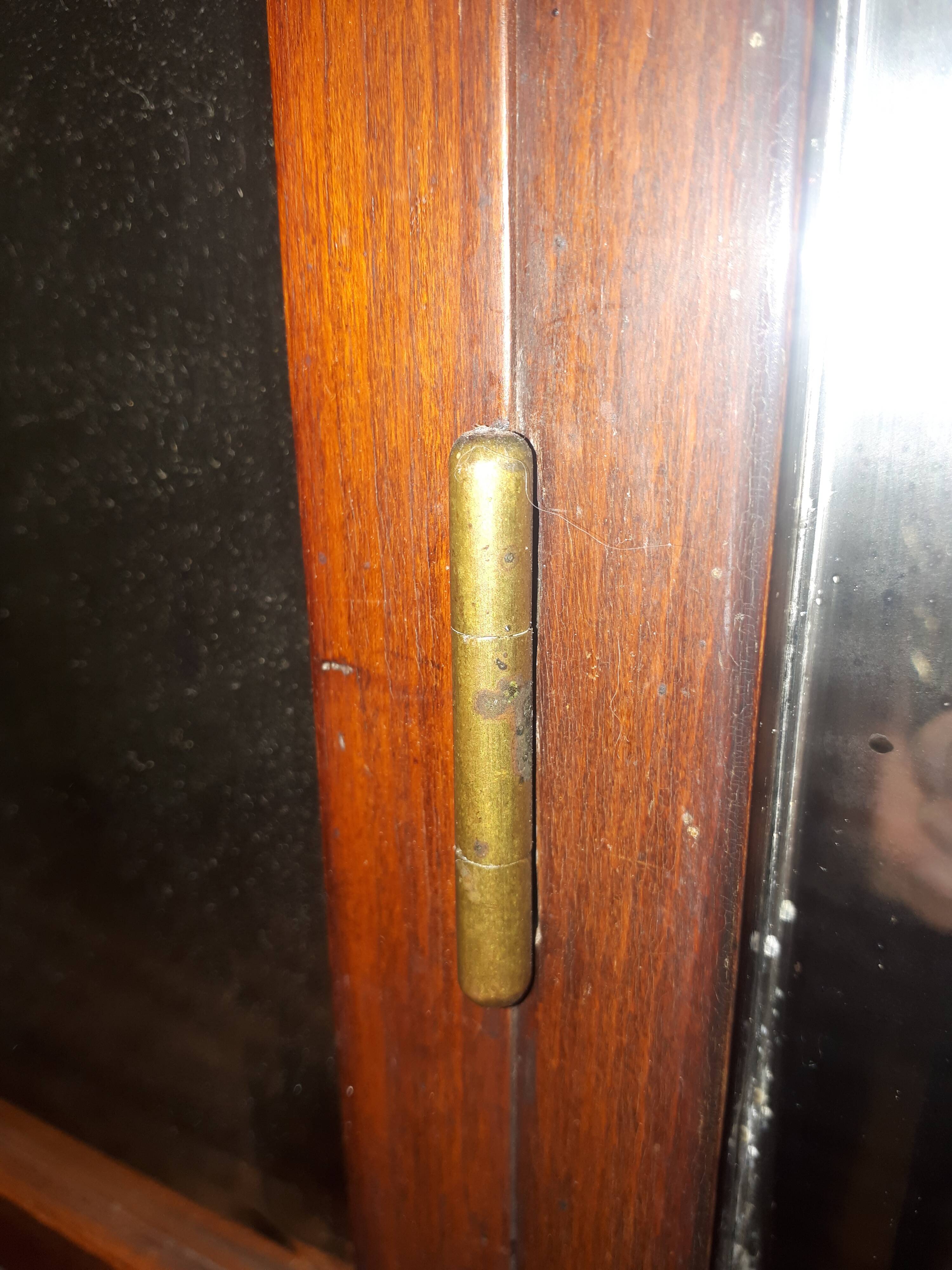 Wooden dressing table Courbet marquetry chevrons art deco Austrian