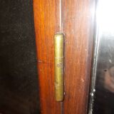 Wooden dressing table Courbet marquetry chevrons art deco Austrian