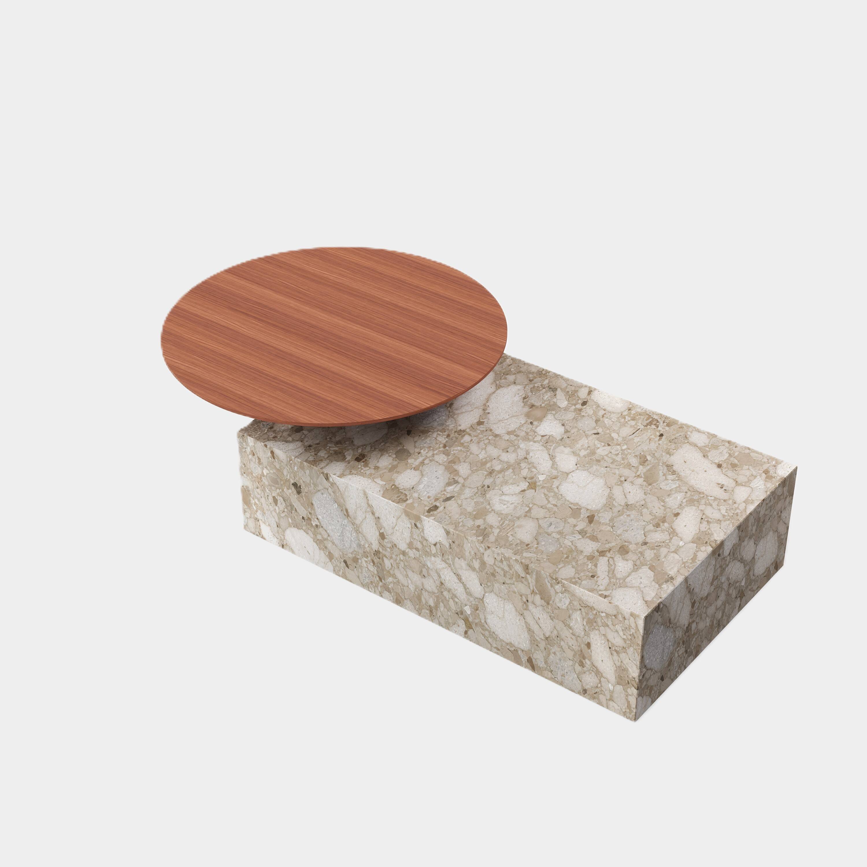 Odense - Marble Coffee Table - Beige Breccia