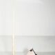 narwhal tusk mounted as a lamp - Denmark (Greenland) 1940s