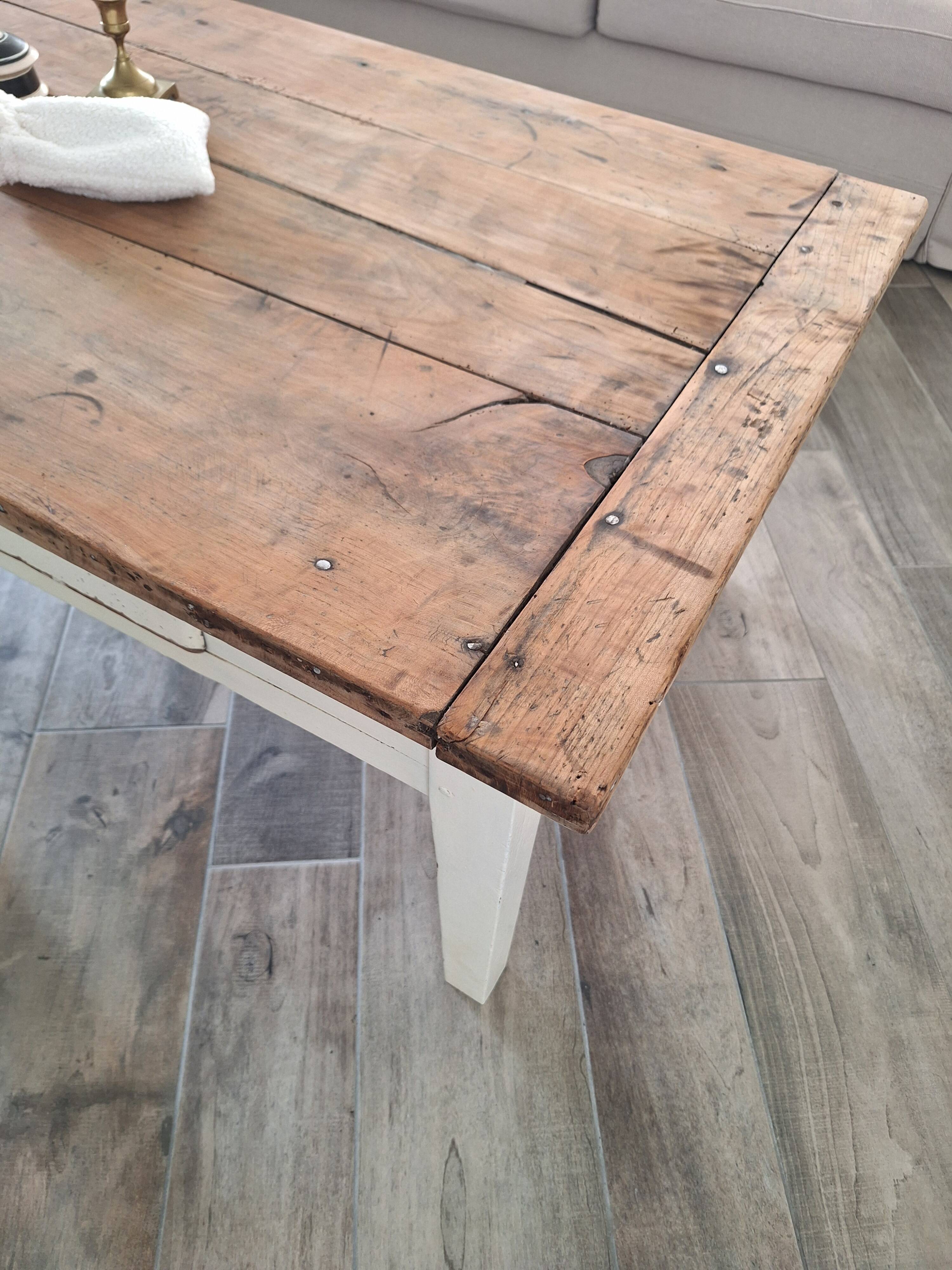 Country farmhouse coffee table