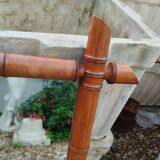 Miroir ancien en bambou vintage