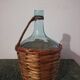 Dame Jeanne 2l old woven wicker rattan