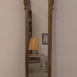 Louis XIV-style gilded wooden mirror