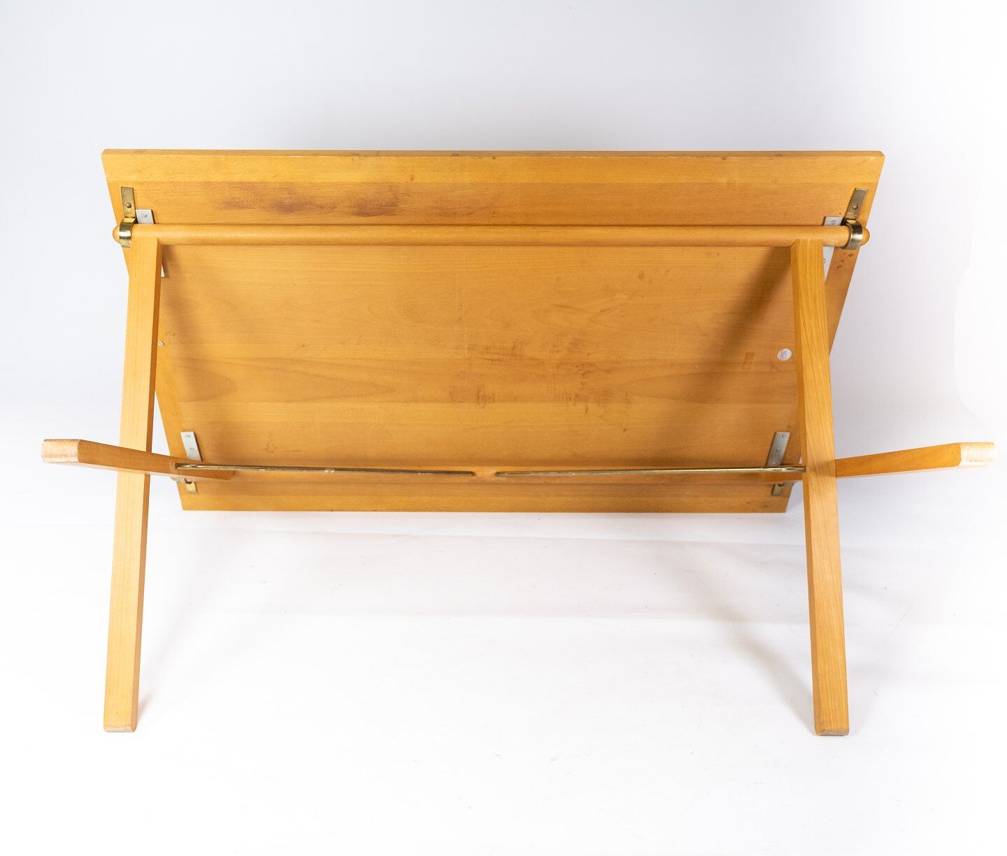 Dining table in light wood designed by Poul Cadovius and manufactured by Cado