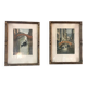 Pair of etchings by William Adolphe Lambrecht (1876-1940)