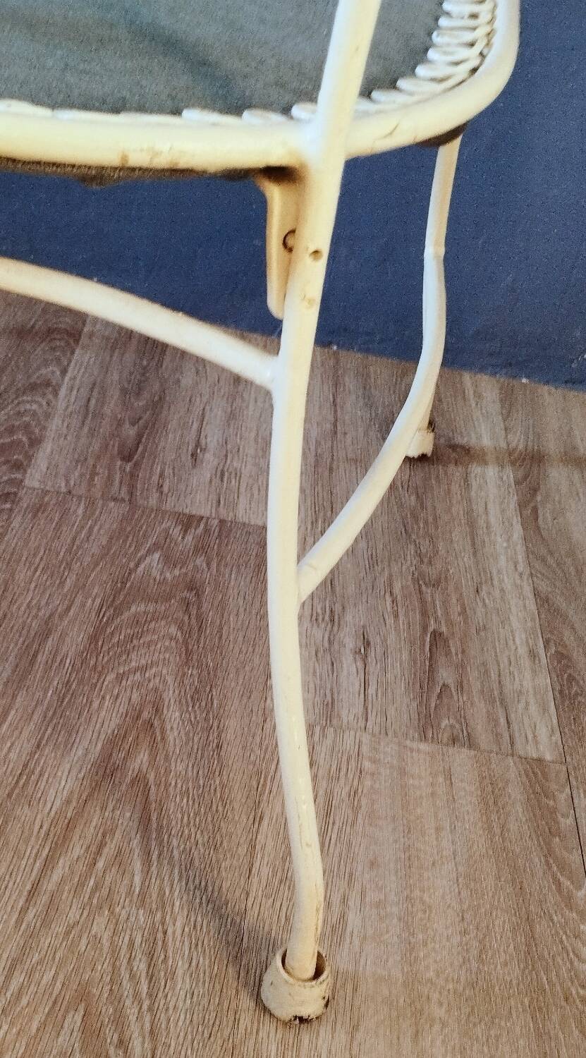 Wrought iron chair from the 50s/60s