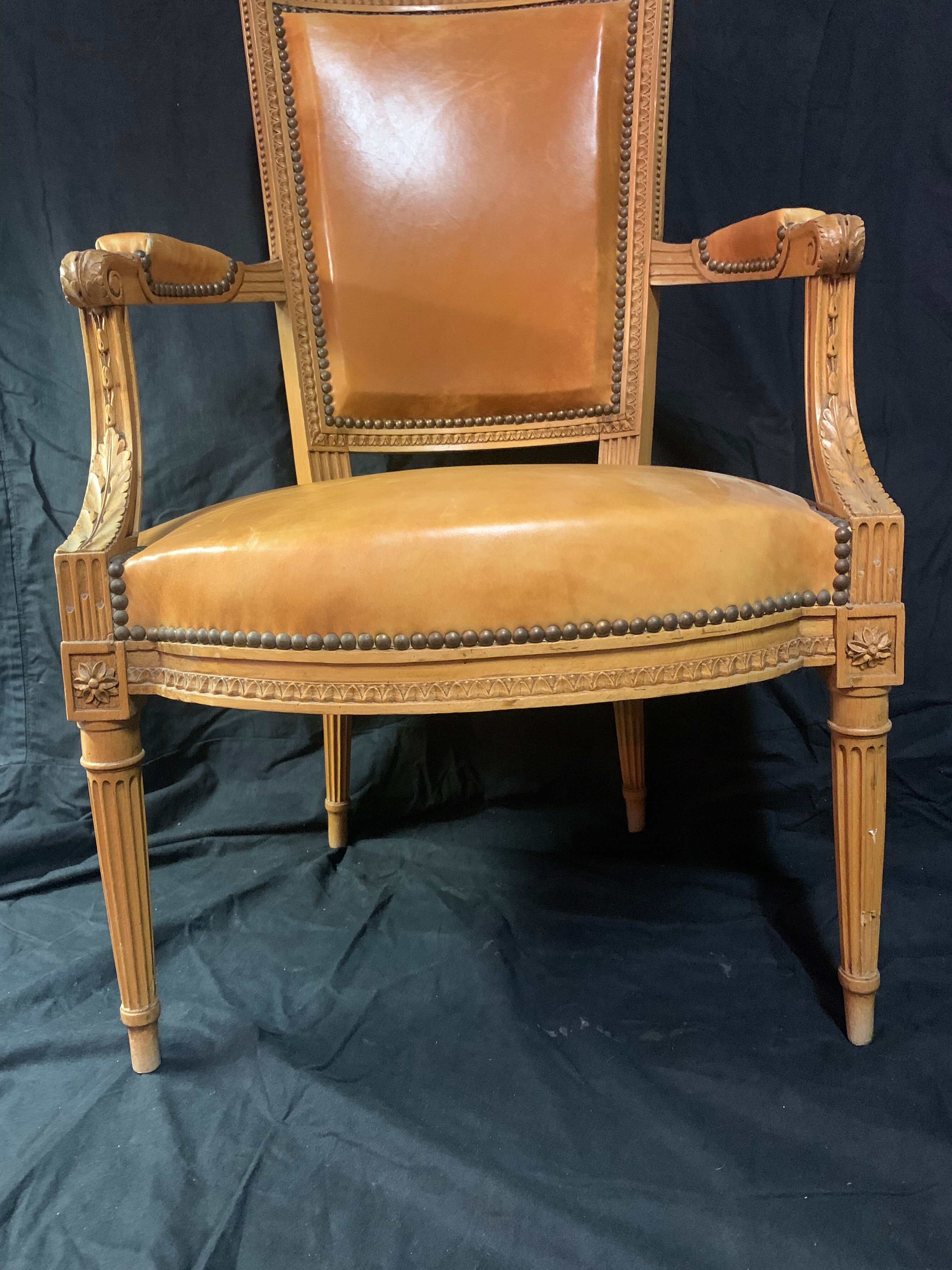 Louis xvi style armchair