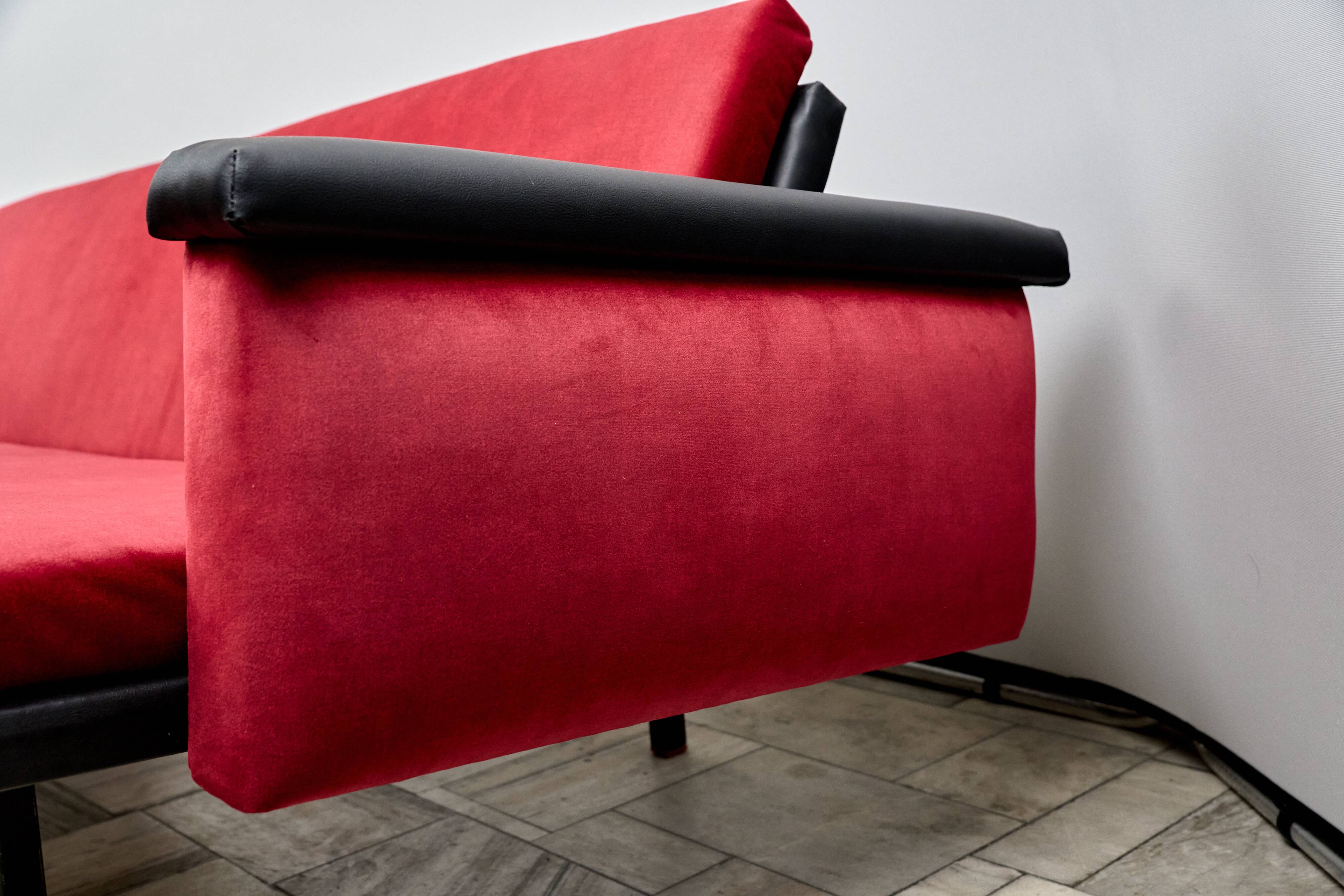 Vintage Industrial Sofa bed, 1960s, Czechoslovakia