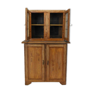 Two-piece kitchen cabinet