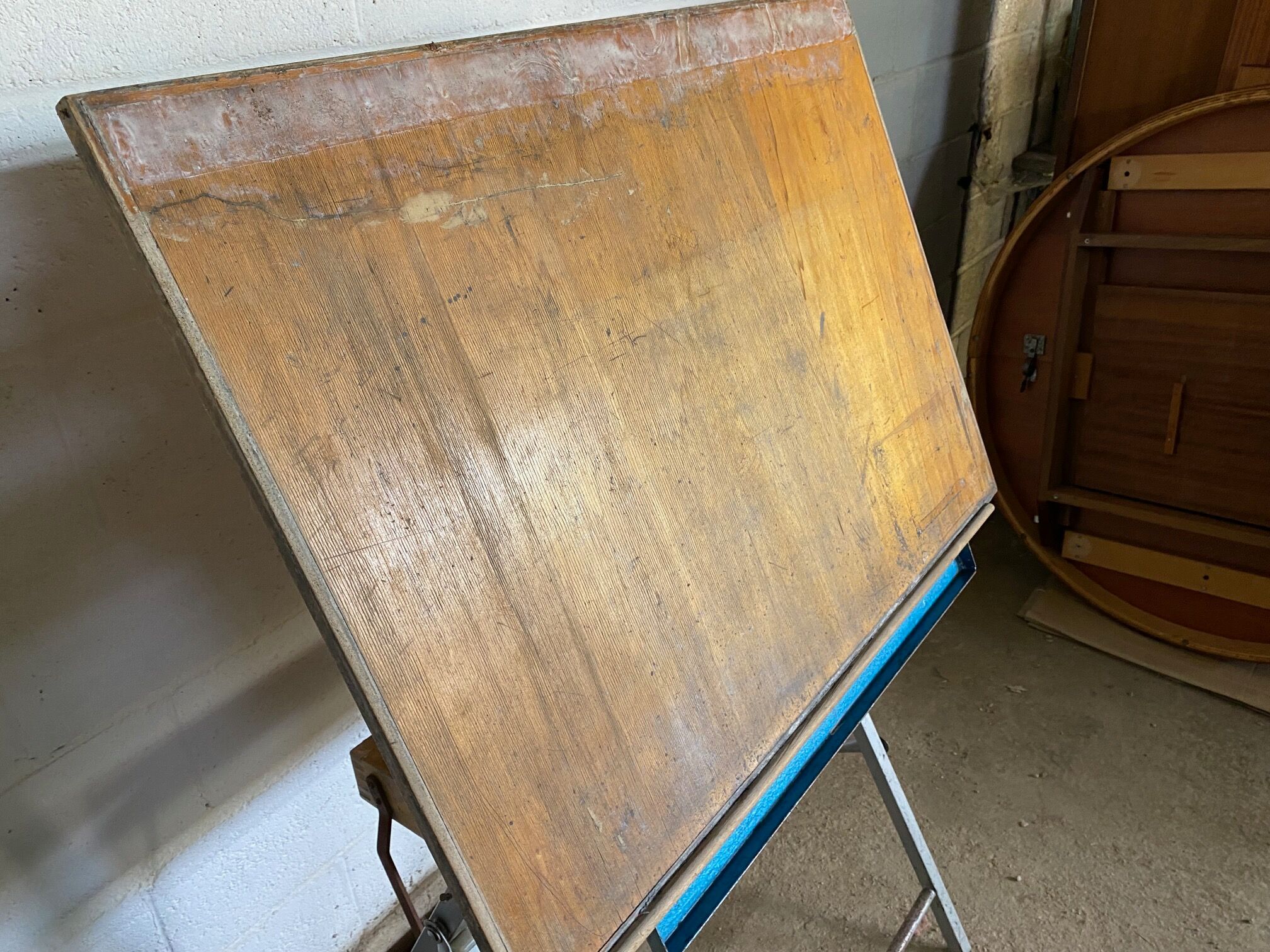 Architect drawing table 50s