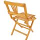 1950s folding armchair