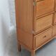 Decorative 'N-Line' bar cabinet in oak by P&J Neirinck, 1968