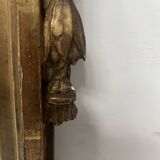 Louis XV mirror in carved and gilded wood, 18th century