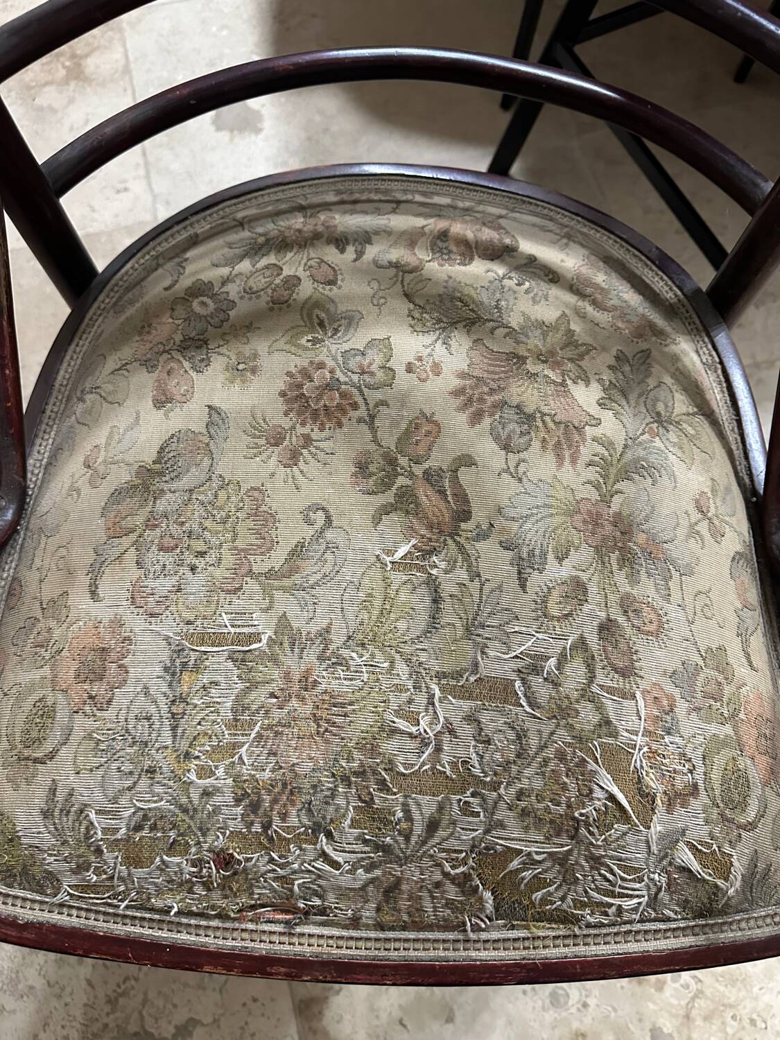 Thonet armchair model 727 by Josef Hauffman