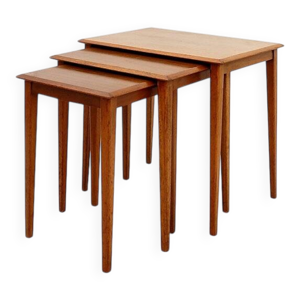 Tables gigognes en teck