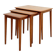 Nesting tables in teak mid-century modern - 1960s