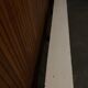 White lacquered wooden farm bench L 200cm