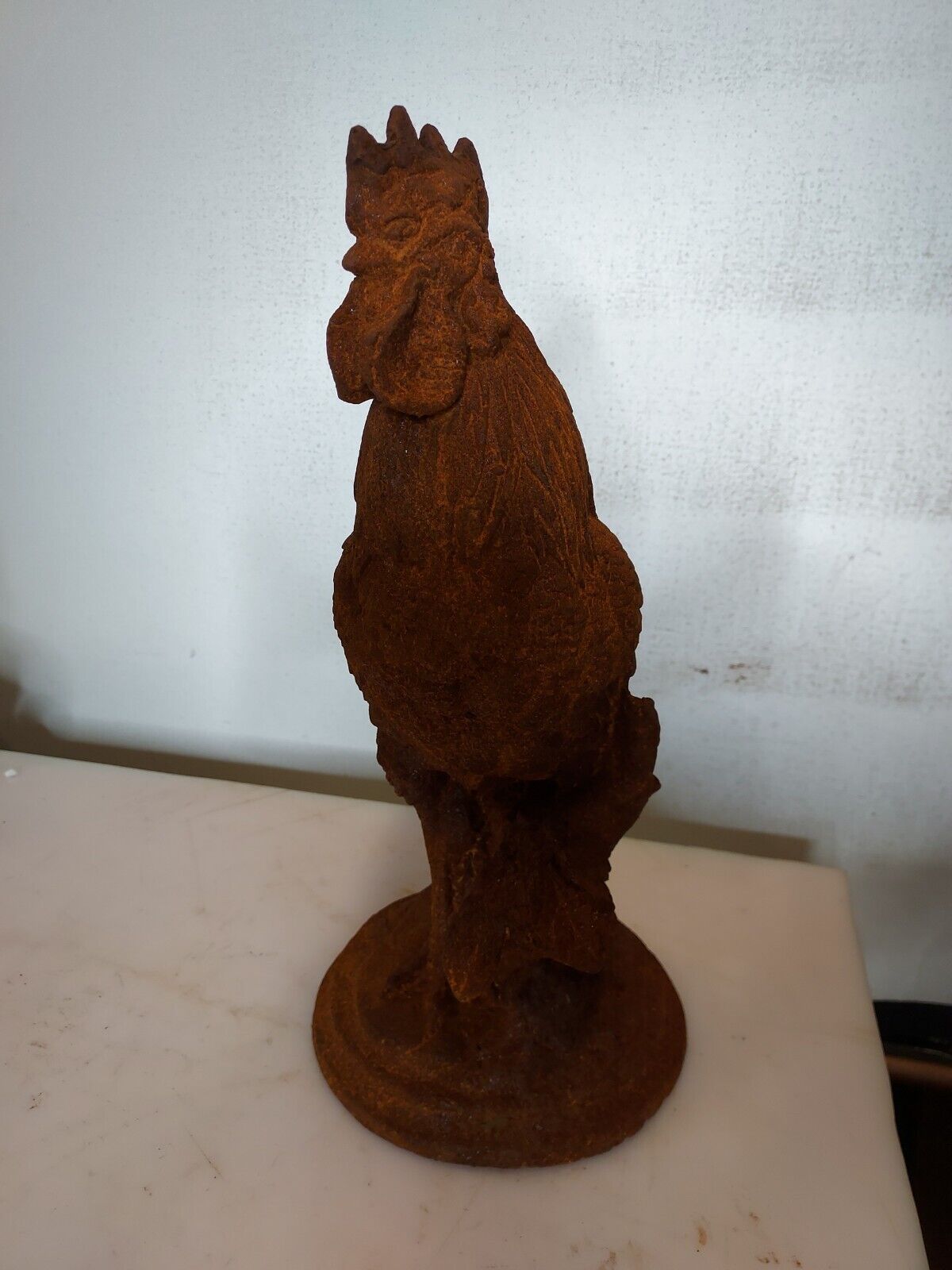 Cast iron rooster / garden decoration