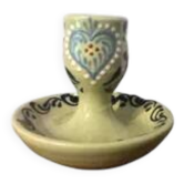 Alsatian stoneware candlestick