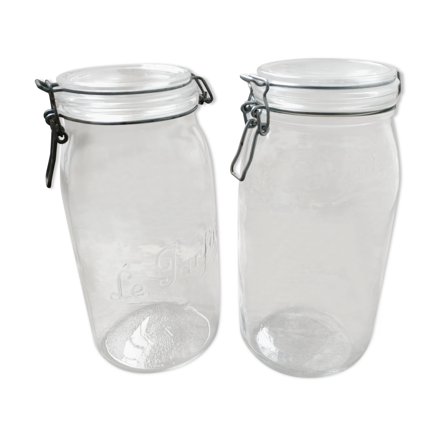 Duo of 3L jars