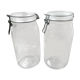 Duo of 3L jars