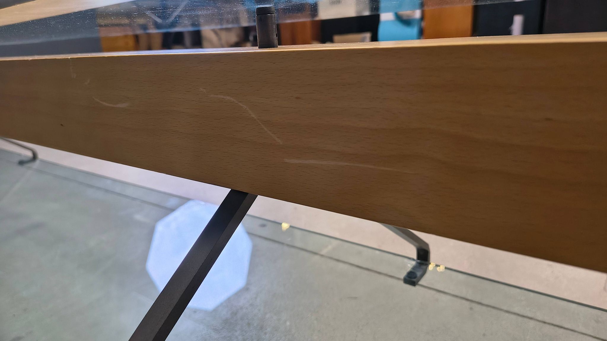 Table basse Driade Fratello par Enzo Mari, années 1980