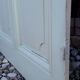 Glass door 82,8x215,3cm old translucent glazing