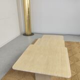 Table travertine 80s