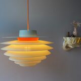 Sven middelboe verona pendant in white and orange by nordisk solar, denmark