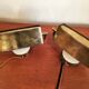 Pair wall lamps