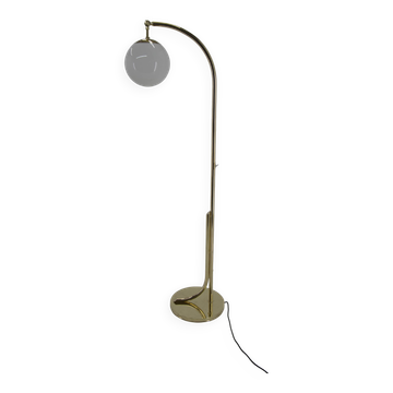 Lampadaire en laiton Art Déco, années 1930