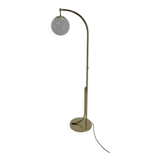 Art deco brass floor lamp, 1930