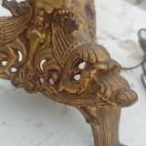 Pied de lampe en bronze du XIX siècle