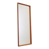 Teak framed mirror, Danish design, 1960s, manufactured by TW Spejlet