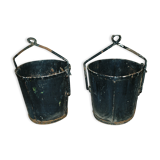 2 old industrial pot hiders 1 m