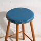 Antique wooden stool with a round seat – Central Europe, around 1950
