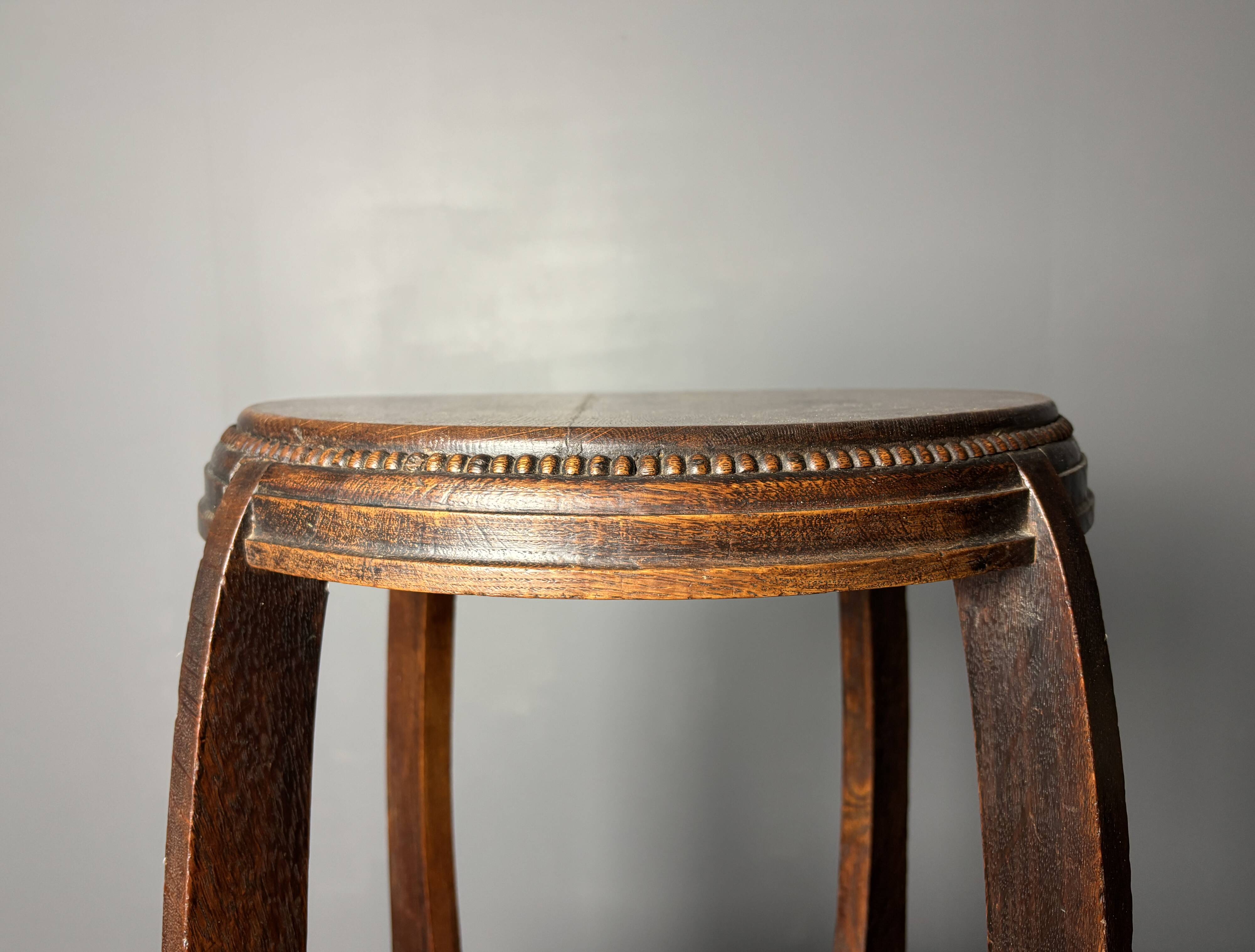 Dutch art deco Amsterdam school side table, 1930s