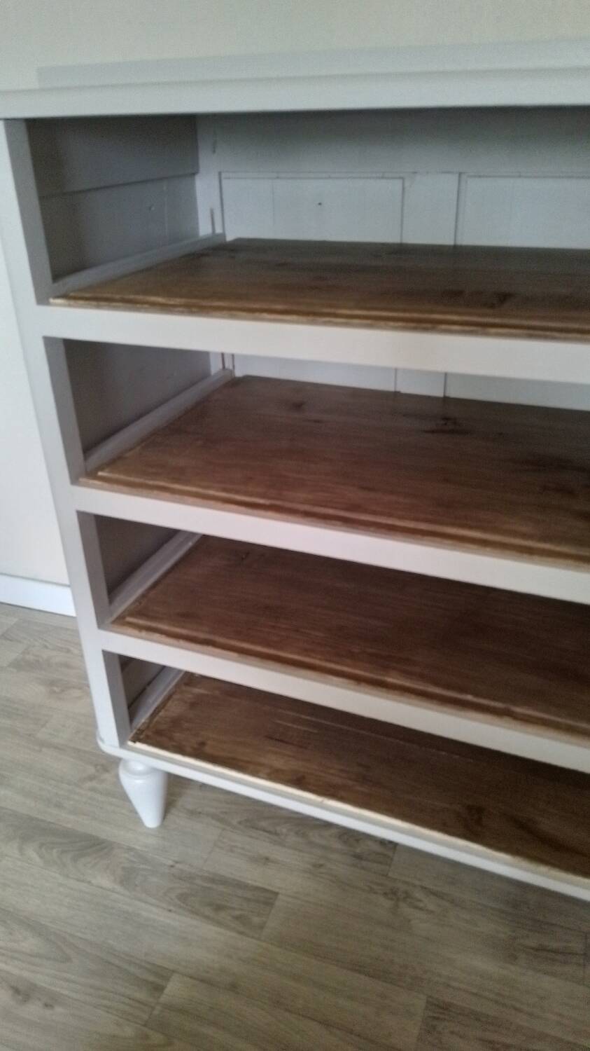 RESTORED MULTI-USE SHELF