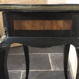 Dressing table / Worker in mercury glass marquetry and bronze fittings