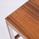 Side table / lamp table – rosewood – aluminium – 1960s